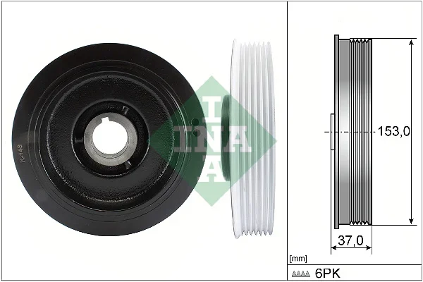 remenice, klikovy hridel Schaeffler INA 544005810