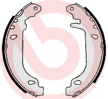 Sada brzdových čelistí BREMBO S61519