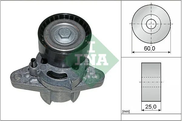 Napinaci rameno, zebrovany klinovy remen Schaeffler INA 534027110