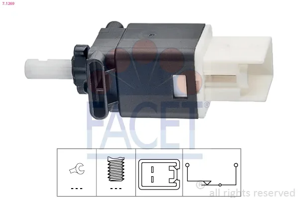 Spinac brzdoveho svetla FACET 7.1269 – OE GJ6A-66-490