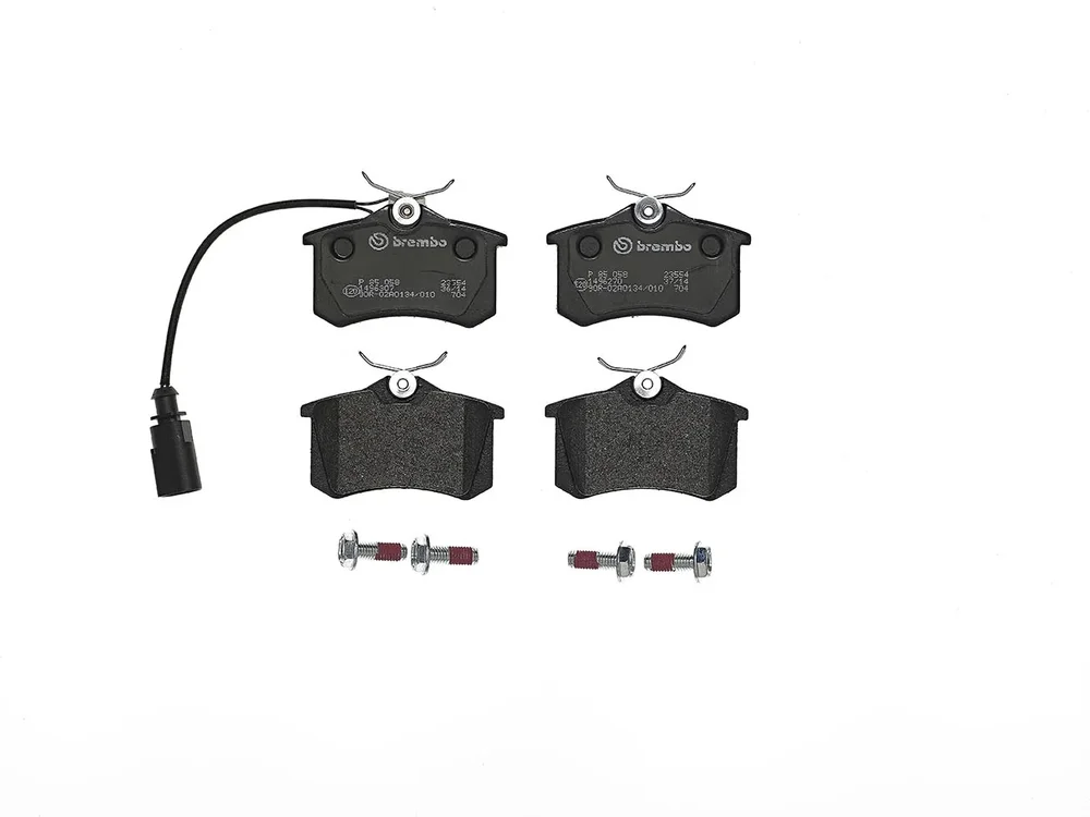Sada brzdových destiček, kotoučová brzda BREMBO P85058