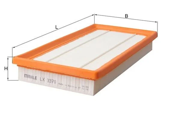 Vzduchový filtr KNECHT LX3370