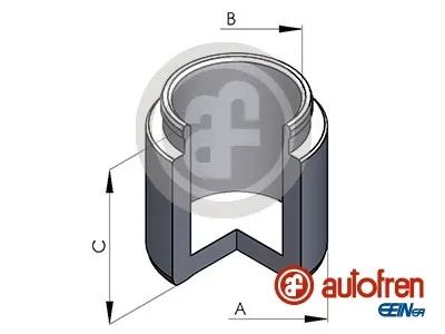 Píst, brzdový třmen AUTOFREN SEINSA D02534