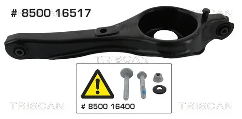 Ridici paka, zaveseni kol TRISCAN 850016517