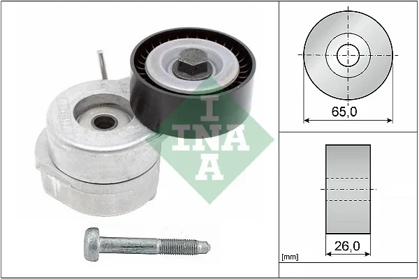 Napinaci rameno, zebrovany klinovy remen Schaeffler INA 534060710