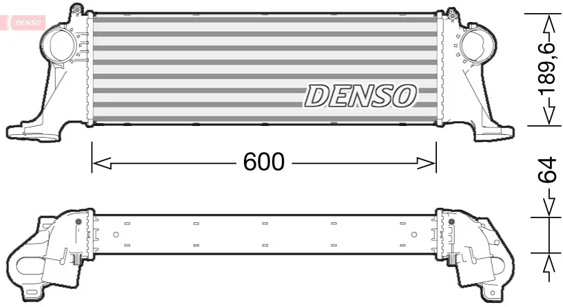 Chladič turba DENSO DIT12004 Chladič turba DENSO DIT12004