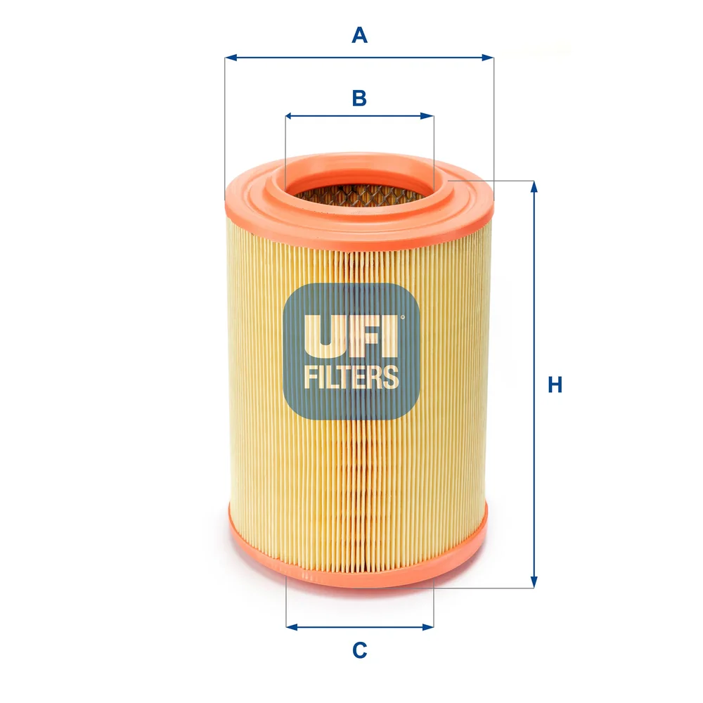 Vzduchový filtr UFI 27.195.00 – OE 044129620 Vzduchový filtr UFI 27.195.00 – OE 044129620