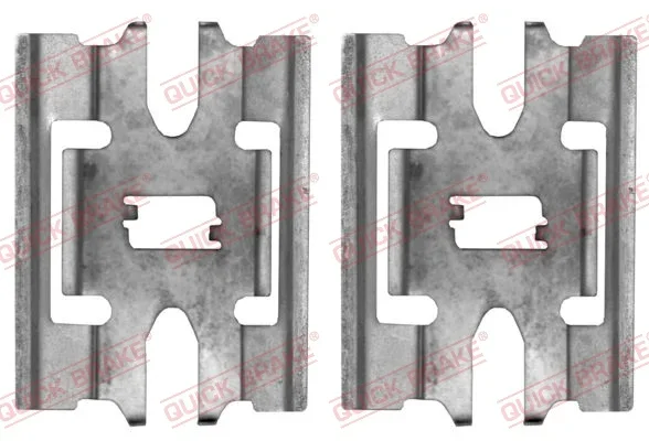 Sada prislusenstvi, oblozeni kotoucove brzdy QUICK BRAKE 109-1663