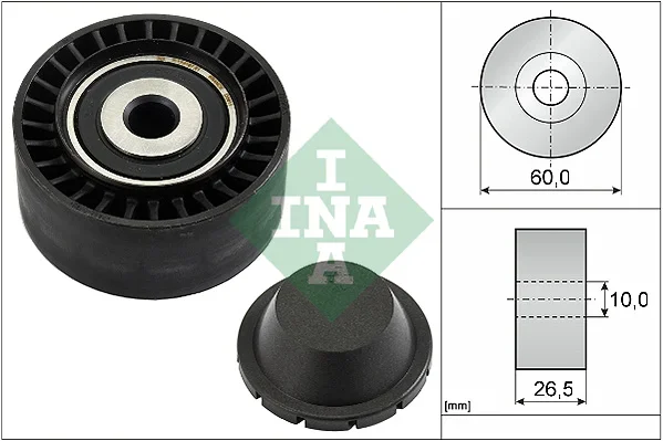 Vratna/vodici kladka, klinovy zebrovy remen Schaeffler INA 532033110