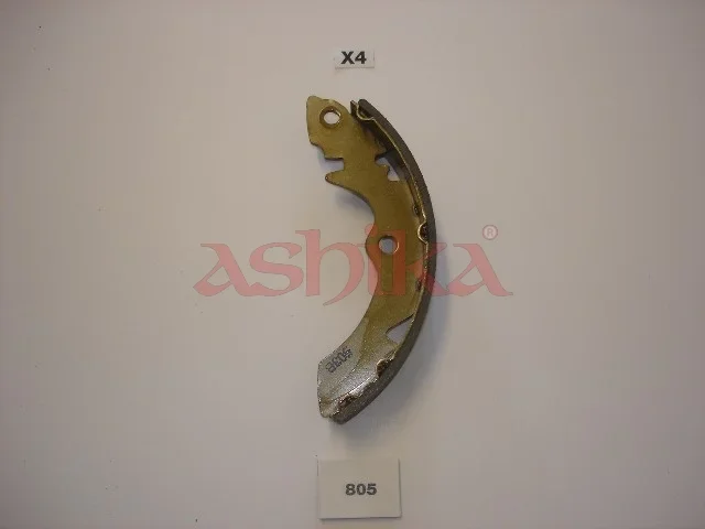 Sada brzdových čelistí, parkovací brzda ASHIKA 55-08-805