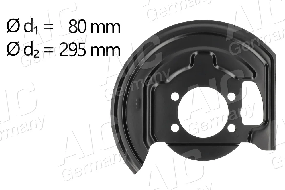 Ochranný plech proti rozstřikování, brzdový kotouč AIC 58192