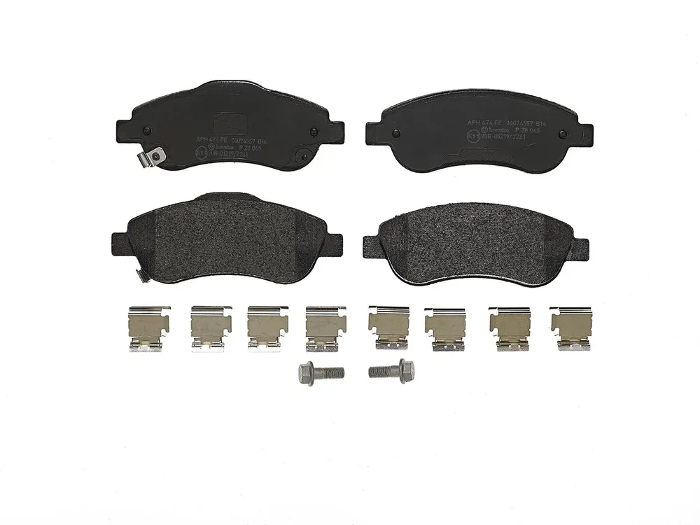 Sada brzdových destiček, kotoučová brzda BREMBO P28045