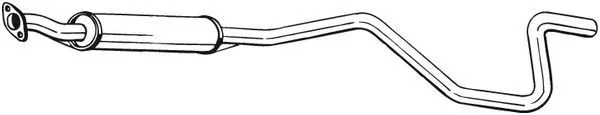 BS 286-071 Střední tlumič výfuku BOSAL