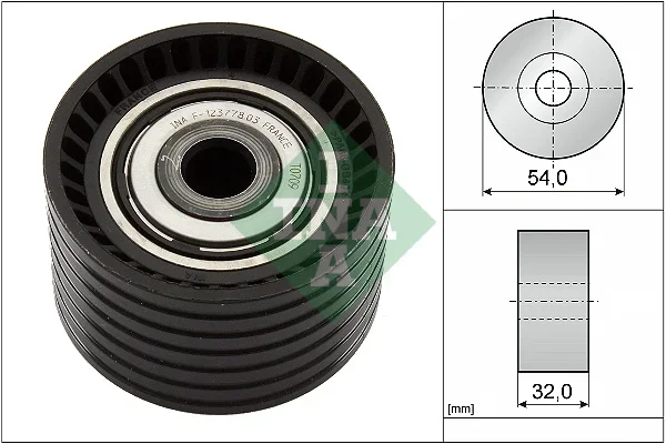 Vratna/vodici kladka, ozubeny remen Schaeffler INA 532077410