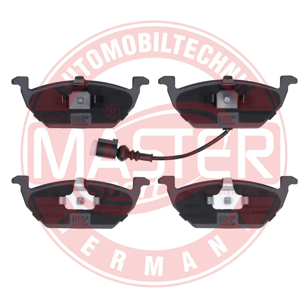 Sada brzdových destiček, kotoučová brzda MASTER-SPORT GERMANY 13046071172N-SET-MS