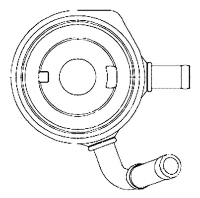 Olejový chladič, motorový olej MAHLE CLC195000S – OE 8200068115