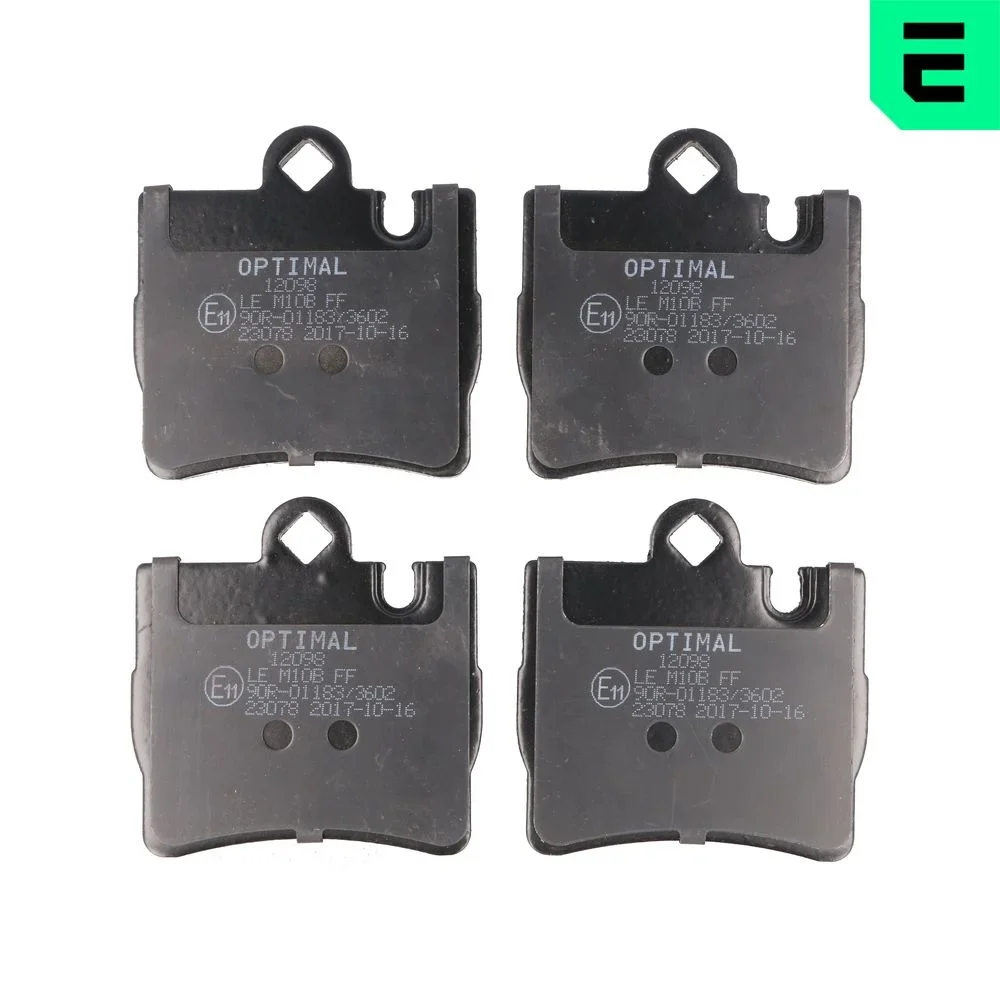 Sada brzdových destiček, kotoučová brzda OPTIMAL BP-12098
