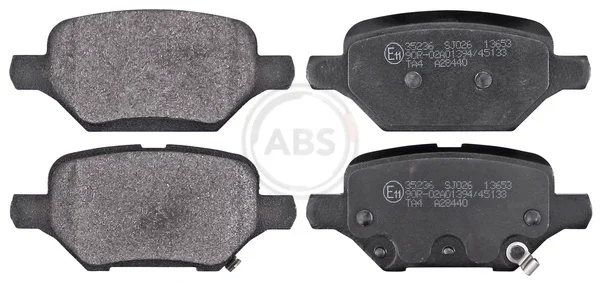 Sada brzdových destiček, kotoučová brzda A.B.S. 35236 – OE 42539412