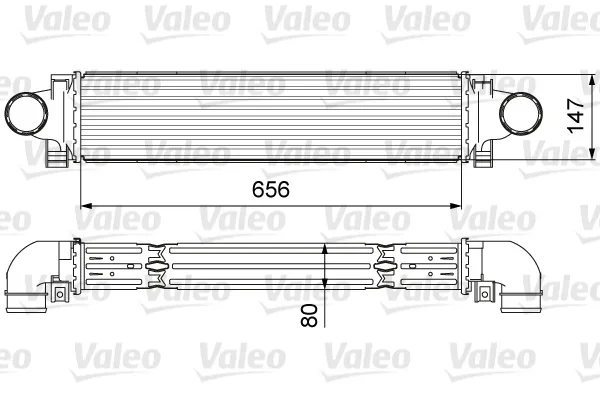 Chladič turba VALEO 818646