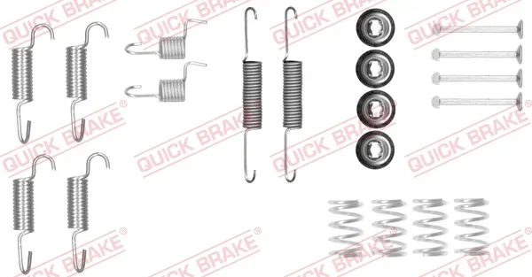 Sada prislusenstvi, parkovaci brzdove celisti QUICK BRAKE 105-0025