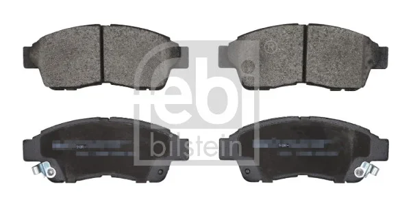 Sada brzdových destiček, kotoučová brzda FEBI BILSTEIN 16616 Sada brzdových destiček, kotoučová brzda FEBI BILSTEIN 16616