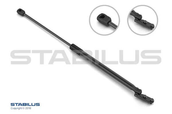 Pneumatická pružina, zavazadlový / nákladový prostor STABILUS 762672