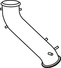 Výfuková trubka DINEX 21519 – OE 1688559