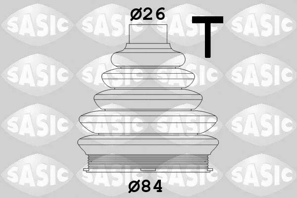 Sada měchů, hnací hřídel SASIC 1900016 – OE 329333