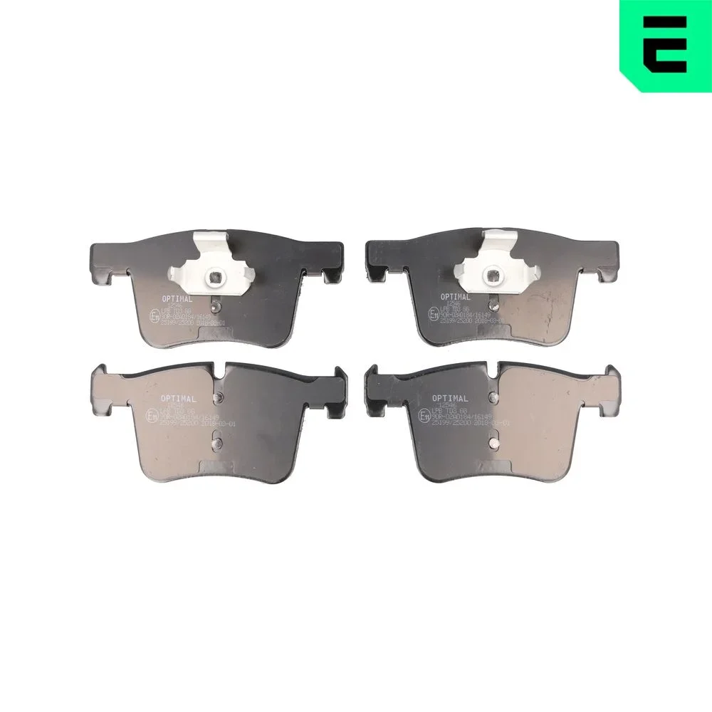 Sada brzdových destiček, kotoučová brzda OPTIMAL BP-12546