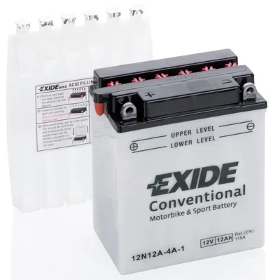 startovací baterie EXIDE 12N12A-4A-1 startovací baterie EXIDE 12N12A-4A-1